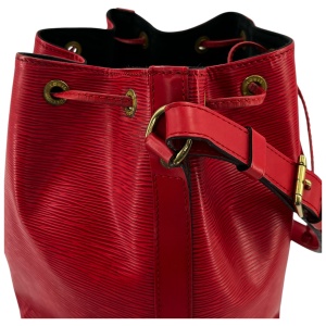 Louis Vuitton Sac Noe Petit Epi Red