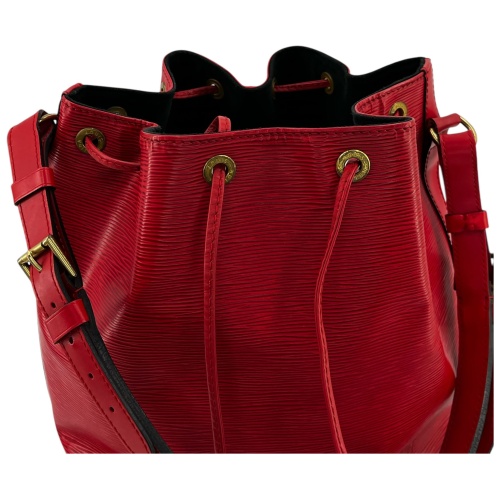 Louis Vuitton Sac Noe Petit Epi Red