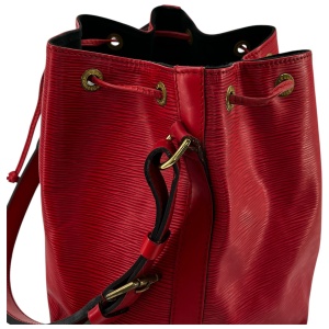 Louis Vuitton Sac Noe Petit Epi Red