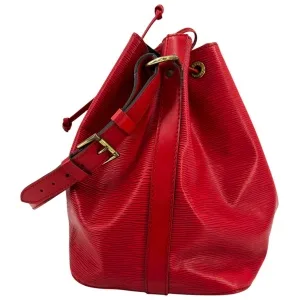 Louis Vuitton Sac Noe Petit Epi Rot