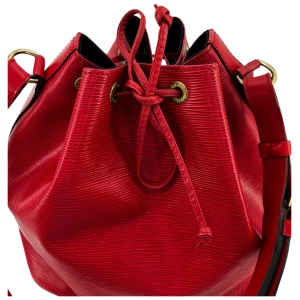 Louis Vuitton Sac Noe Petit Epi Red