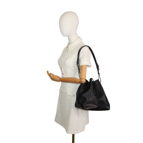 Louis Vuitton Noe Petit Epi Black Carrier bags Loui Vuitton M59012 5