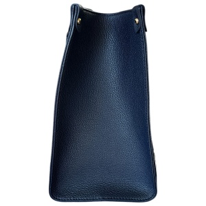 Louis Vuitton Onthego MM Empreinte Navy Creme