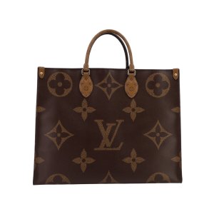 Louis Vuitton Onthego GM Monogram Reverse Canvas Carrier bags Louis Vuitton 23 Louis Vuitton Onthego GM Monogram Reverse Canvas Carrier bags Louis Vuitton 23
