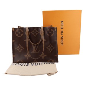 Louis Vuitton Onthego GM Monogram Reverse Canvas Carrier bags Louis Vuitton 26 Louis Vuitton Onthego GM Monogram Reverse Canvas Carrier bags Louis Vuitton 26