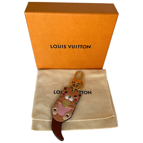 Louis Vuitton Otter Taschenanhänger Taschenschmuck