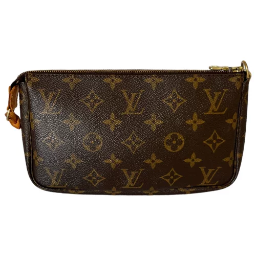 Louis Vuitton Pochette Accessoires Monogram Canvas mit Schulterriemen