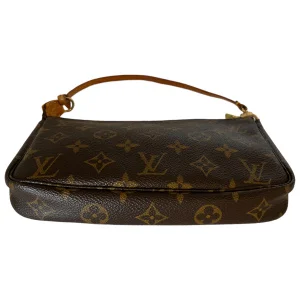 Louis Vuitton Pochette Accessoires Monogram Canvas mit Schulterriemen