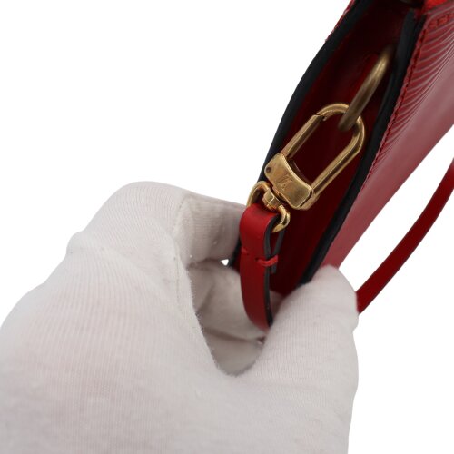 Louis Vuitton Pochette Accessoires Epi Rot Handtaschen Louis Vuitton 12