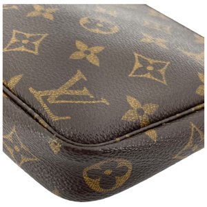 Louis Vuitton Pochette Accessoires Monogram Canvas mit Schulterriemen