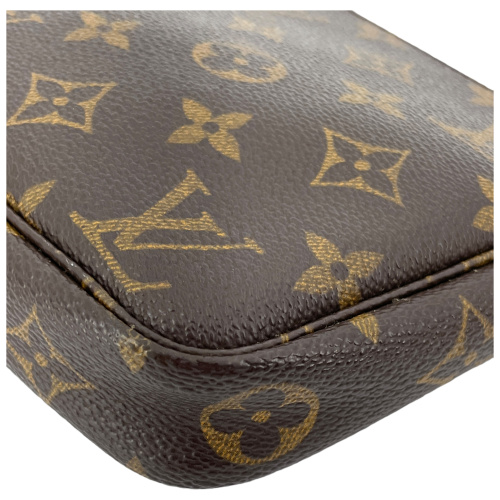 Louis Vuitton Pochette Accessoires Monogram Canvas mit Schulterriemen