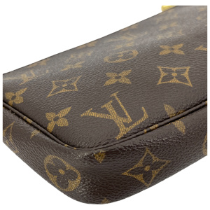 Louis Vuitton Pochette Accessoires Monogram Canvas mit Schulterriemen