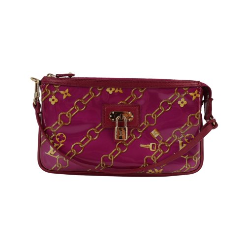 Louis Vuitton Pochette Accessoires Charms Fuchsia