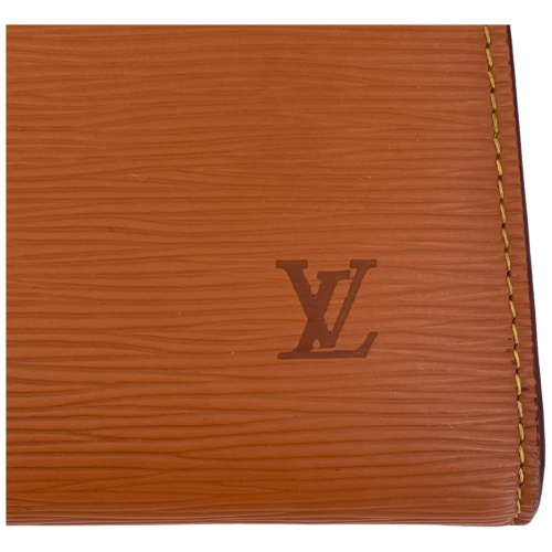 Louis Vuitton Pochette Accessories Epi Cognac