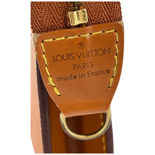 Louis Vuitton Pochette Accessories Epi Cognac