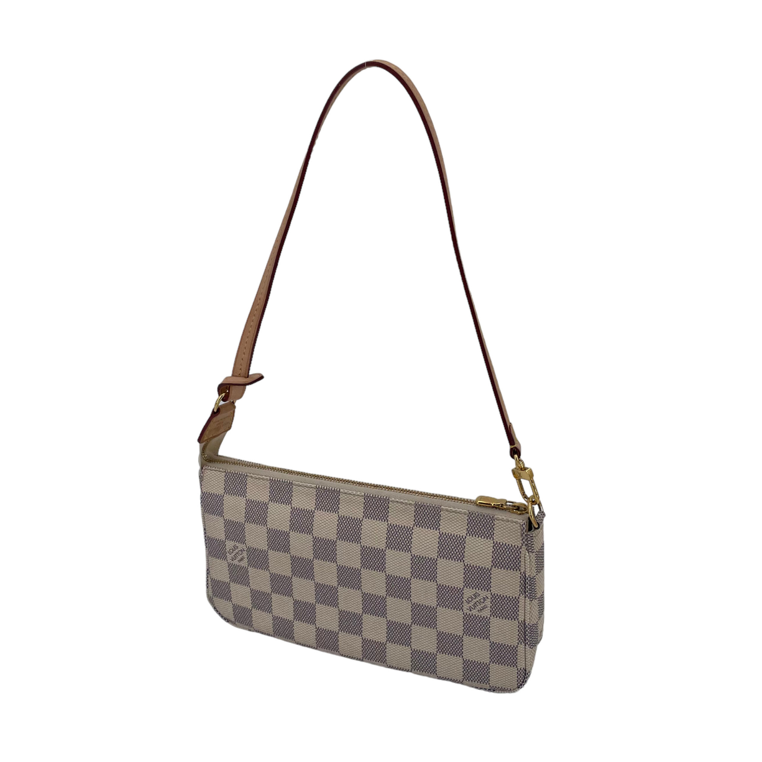 Louis Vuitton Pochette Accessories Damier Azur Bag