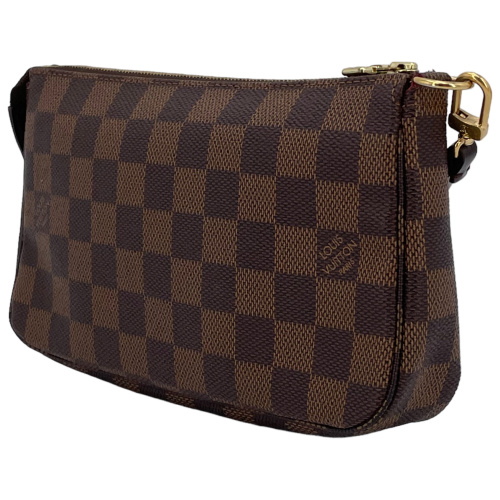 Louis Vuitton Pochette Accessoires Damier Ebene mit Schulterriemen