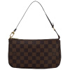 Louis Vuitton Pochette Accessoires Damier Ebene mit Schulterriemen Handtaschen Louis Vuitton 13 Louis Vuitton Pochette Accessoires Damier Ebene mit Schulterriemen Handtaschen Louis Vuitton 13