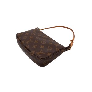 Louis Vuitton Pochette Accessoires Monogram Canvas Handbags Louis Vuitton 24