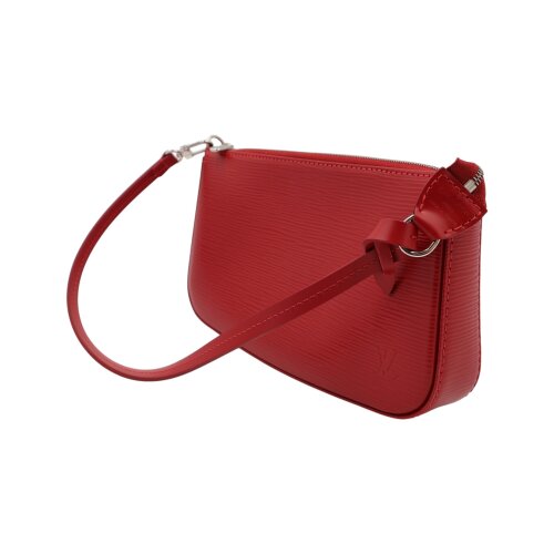 Louis Vuitton Pochette Accessoires NM Epi Carmine Handbags Louis Vuitton 7