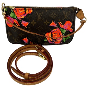 Louis Vuitton Pochette Accessoires Stephen Sprouse Roses