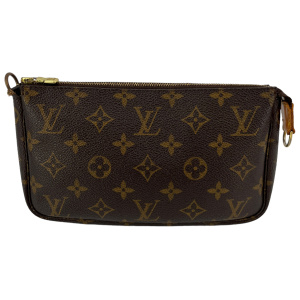 Louis Vuitton Pochette Accessoires Monogram Canvas mit Schulterriemen