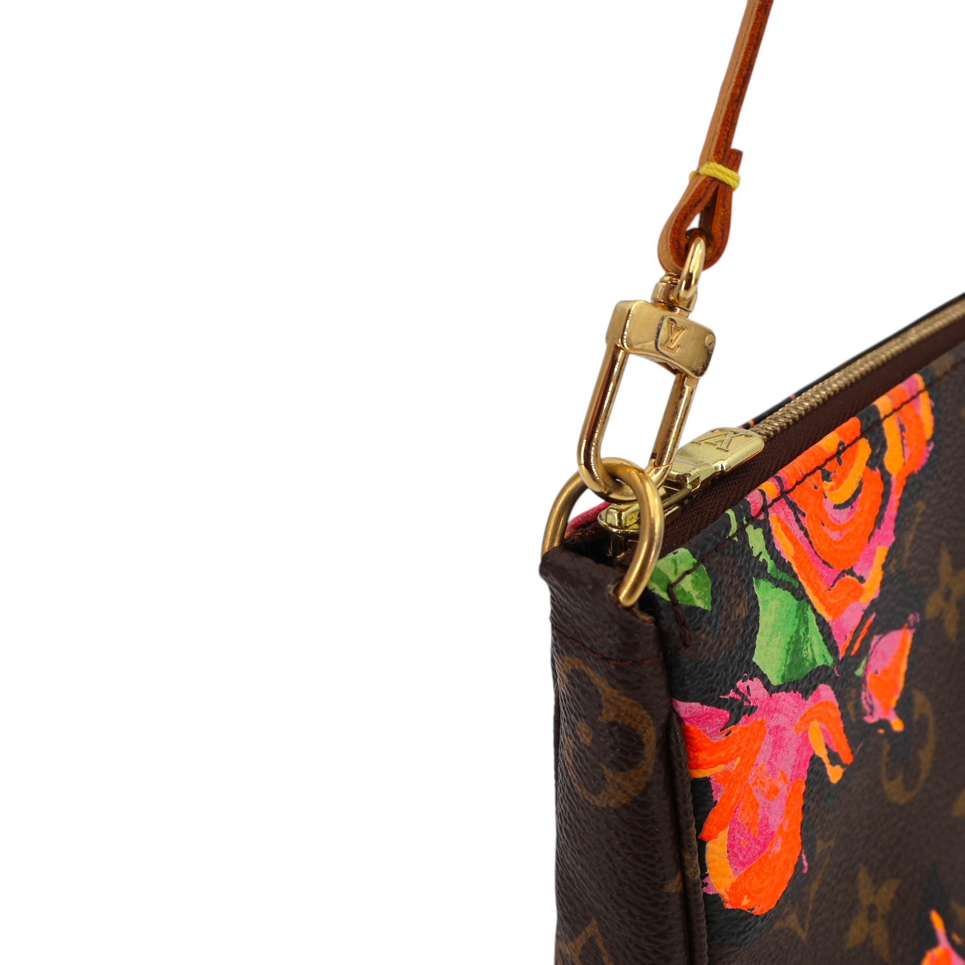 Louis Vuitton Pochette Accessoires Stephen Sprouse Roses I Love