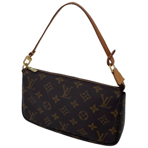 Louis Vuitton Pochette Accessoires Monogram Canvas mit Schulterriemen