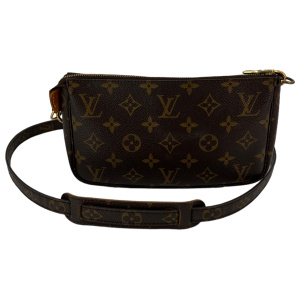 Louis Vuitton Pochette Accessoires Monogram Canvas mit Schulterriemen