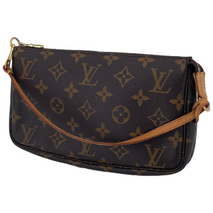 Louis Vuitton Pochette Accessoires Monogram Canvas mit Schulterriemen