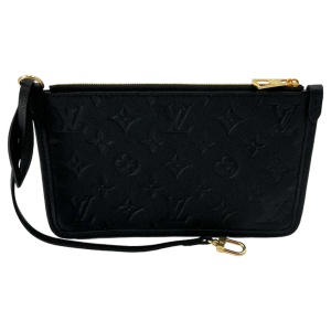 Louis Vuitton Caryall PM Pochette Empreinte Schwarz