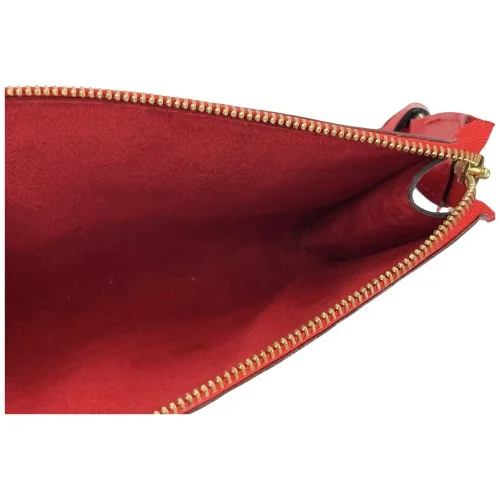 Louis Vuitton Pochette Accessories Epi Red - I Love Handbags Louis Vuitton Pochette Accessories Epi Red - I Love Handbags