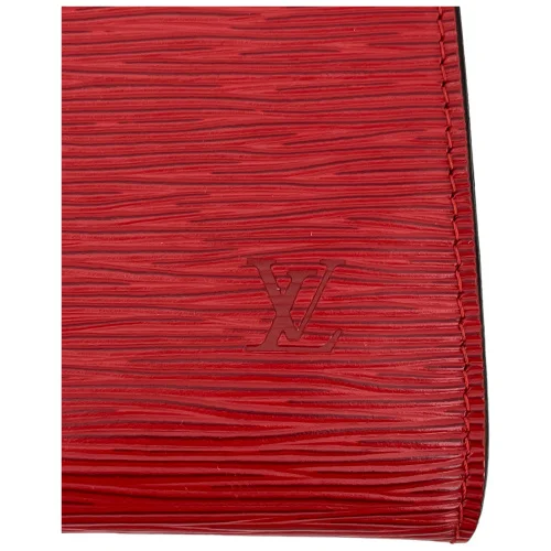 Louis Vuitton Pochette Accessories Epi Red - I Love Handbags