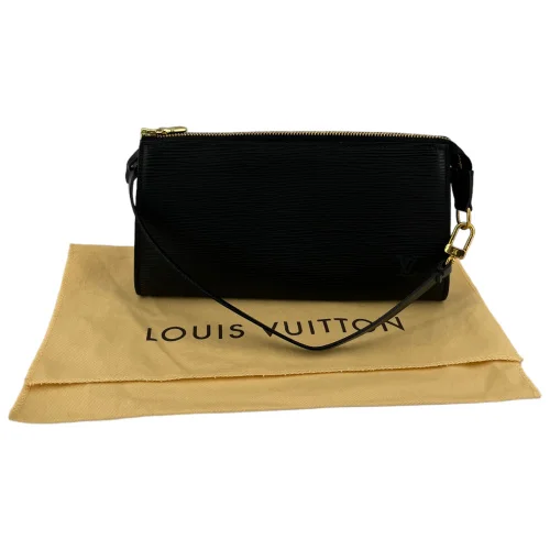 Louis Vuitton Pochette schwarz Epi