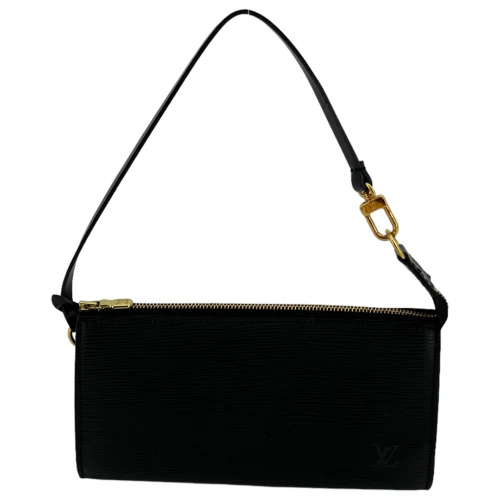 LOUIS VUITTON Epi Leather Pochette Accessories Handbag Clutch Pouch Yellow  Bag