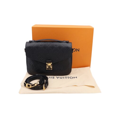 Louis Vuitton Pochette Métis Empreinte Schwarz Handtaschen Louis Vuitton 2