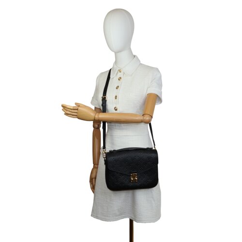 Louis Vuitton Pochette Métis Empreinte Schwarz Handtaschen Louis Vuitton 3