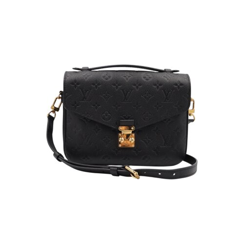 Louis Vuitton Pochette Métis Empreinte Schwarz Handtaschen Louis Vuitton