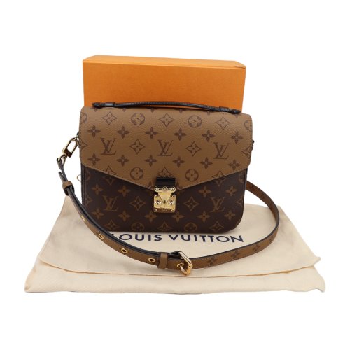 Louis Vuitton Pochette Metis Monogram Reverse Canvas Handtaschen Louis Vuitton 6
