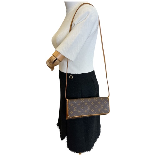 Louis Vuitton Pochette Twin GM Monogram Canvas