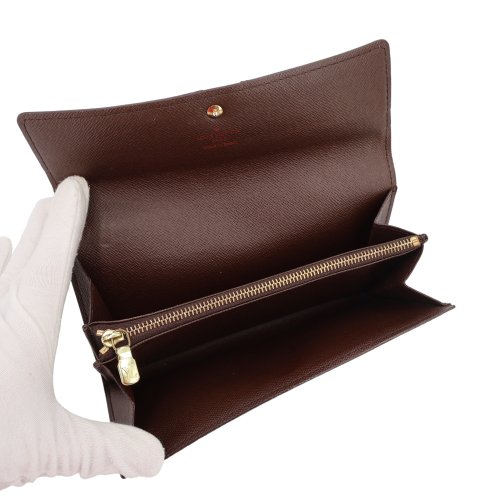Louis Vuitton Porte Monnaie Credit Damier Ebene
