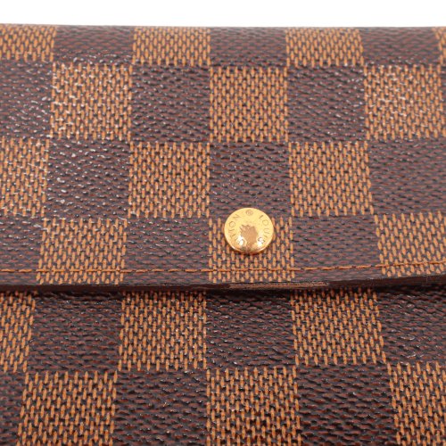 Louis Vuitton Porte Monnaie Credit Damier Ebene