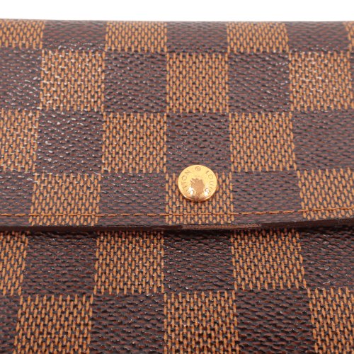 Louis Vuitton Porte Monnaie Credit Damier Ebene