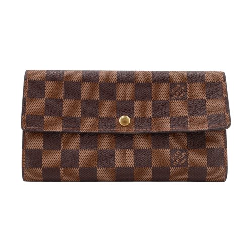 Louis Vuitton Porte Monnaie Credit Damier Ebene