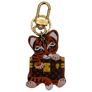 Louis Vuitton Precious Tiger Keychain Bag Charm