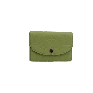 Louis Vuitton Rosalie Coin Empreinte Vert Noto Geldbörsen Louis Vuitton 13