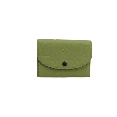 Louis Vuitton Rosalie Coin Empreinte Vert Noto Geldbörsen Louis Vuitton 4