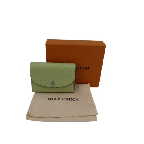Louis Vuitton Rosalie Coin Empreinte Vert Noto Geldbörsen Louis Vuitton 5