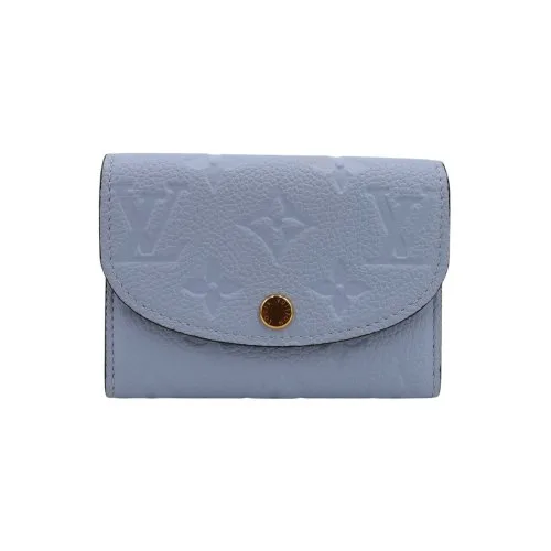 Louis Vuitton Rosalie Coin Empreinte Bleu Nuage