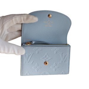 Louis Vuitton Rosalie Coin Empreinte Bleu Nuage